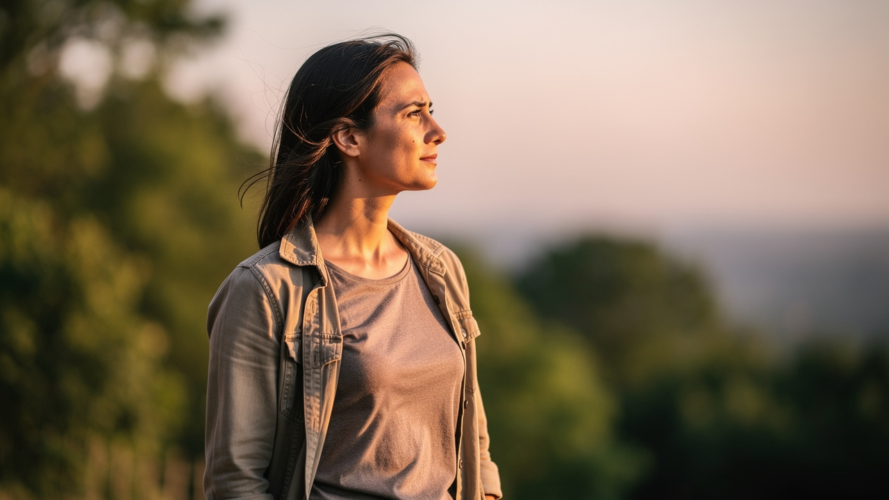 Confident person embracing consistent daily habits